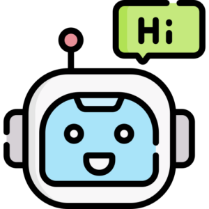 a chatbot icon